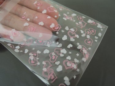 Gift Plastic Bag - 48pcs Cookie Bags Candy Bags Packaging Bags Clear Plastic Bags
