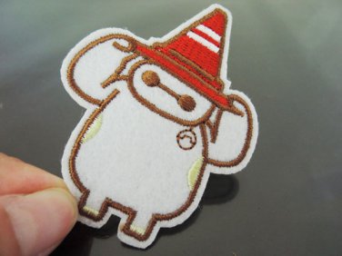 Baymax Patches Iron On Patch Applique Embroidered Patch Sew On Patch