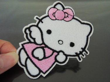 Hello Kitty Patches Iron On Patch Applique Embroidered Patch Sew On Patch