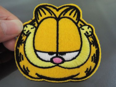 Garfield Patches Iron On Patch Applique Embroidered Patch Sew On Patch