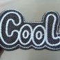 Cool Letter Patches Iron On Patch Applique Embroidered Patch Sew On Patch