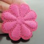 Pink Flower Patches Iron On Patch Applique Embroidered Patch Sew On Patch