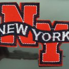 New York Letter Patches Iron On Patch Applique Embroidered Patch Sew On Patch
