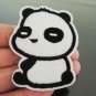 Cute Panda Patches Iron On Patch Applique Embroidered Patch Sew On Patch