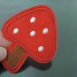 Red Muchroom Patches Iron On Patch Applique Embroidered Patch Sew On Patch