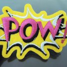 POW Letter Patches Iron On Patch Applique Embroidered Patch Sew On Patch