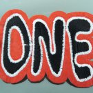 One Letter Iron On Patch Applique Embroidered Patch Sew On Patch