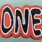 One Letter Iron On Patch Applique Embroidered Patch Sew On Patch