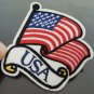 USA Country Flag Patches Iron On Patch Applique Embroidered Patch Sew On Patch