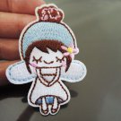 Cute Little Girl Patches Iron On Patch Applique Embroidered Patch Sew On Patch
