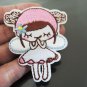 Cute Little Girl Patches Iron On Patch Applique Embroidered Patch Sew On Patch