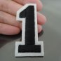 Number 1 Patches Iron On Patch Applique Embroidered Patch Sew On Patch