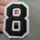 Number 8 Patches Iron On Patch Applique Embroidered Patch Sew On Patch