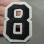 Number 8 Patches Iron On Patch Applique Embroidered Patch Sew On Patch
