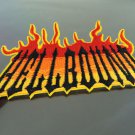 Hell Bound Fire Patches Iron On Patch Applique Embroidered Patch Sew On Patch