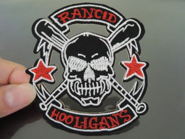Ghost Skeleton Skull Patches Iron On Patch Applique Embroidered Patch Sew On Patch
