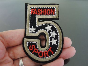 Five Patches Iron On Patch Applique Embroidered Patch Sew On Patch