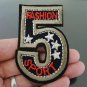 Five Patches Iron On Patch Applique Embroidered Patch Sew On Patch