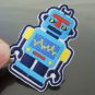 Robot Patches Iron On Patch Applique Embroidered Patch Sew On Patch