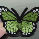 Green Butterfly Patches Iron On Patch Applique Embroidered Patch Sew On Patch