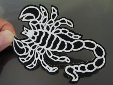 Scorpion Patches Iron On Patch Applique Embroidered Patch Sew On Patch