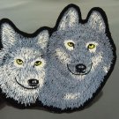 Wolves Wolf Patches Iron On Patch Applique Embroidered Patch Sew On Patch