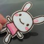 Cute Rabbit Patches Iron On Patch Applique Embroidered Patch Sew On Patch