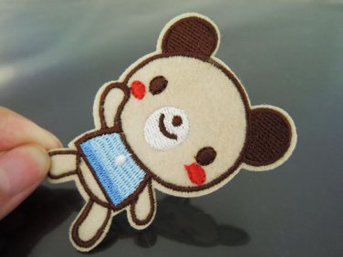 Cute Rabbit Patches Iron On Patch Applique Embroidered Patch Sew On Patch