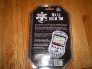 Excalibur Texas Hold 'Em Hand Held Poker Game