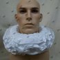 White Elizabethan Collar Renaissance Tudor Victorian Ruffle Shakespeare Unisex