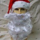 Instant Santa Claus Costume Kit Hat Beard Moustache Square Glasses Jolly St. Nick