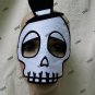 Fun Black White Skull Top Hat Skeleton Eye Mask Masquerade Day of Dead Dia De Los Muertos