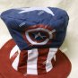 Marvel Comic Captain America Top Hat Star & Stripes Avenger Patriotic Uncle Sam