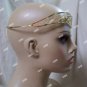 Gold Leaf Circlet Medieval Crown Headpiece Renaissance Maiden Princess Goddess