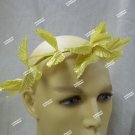 Gold Roman Laurel Leaf Headband Halo Adam Eve Fairy Greek God Goddess Angel Toga