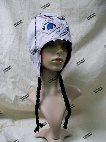 Licensed Hobbit Gollum Laplander Hat Hoodie Lord of Rings River Folk Smeagol NEW