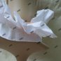 3 pc White Ruffle Lace Collar Cuffs Victorian Edwardian Pirate Regency Medieval