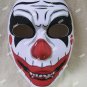 Creepy Clown Costume Mask Fangs Gothic Haunted Big Top Twisted Sideshow Circus