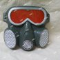 Flat Biohazard Gas Mask Face Shield Doomsday Apocalyptic Warrior Zombie Wasteland