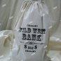 Canvas Wild West Bank Money Bag Prop Bandit Gold Loot Gangster Western Outlaw