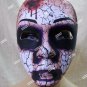 Creepy Mask Bloody Head Shot Decomposing Body Cracked Doll Corpse Haunted Zombie