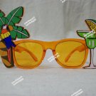 Tropical Palm Tree Margarita Glasses Parrothead Buffett Fan Luau Fun Party Wear