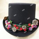 Deluxe Holiday Top Hat Dickens Christmas Carol Holiday Caroler Festive Gentleman