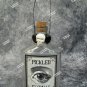 Pickled Eyeballs Glass Elixir Bottle Potion Spell Witches Brew Curse Apothecary Flask Dark Magic