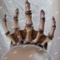 Gothic Hand Finger VooDoo Bone Headband Tiara Persephone Priestess Witch Doctor