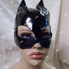 Sexy Black Cat Mask Shiny Eyemask Batman Catwoman Kitty Roleplay Fetish Fantasy
