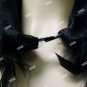 Black Feather Collar Ravenna Maleficent Oz Evanora Cruella De Vil Goth Vamp Boa