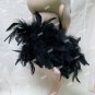 Black Feather Collar Ravenna Maleficent Oz Evanora Cruella De Vil Goth Vamp Boa