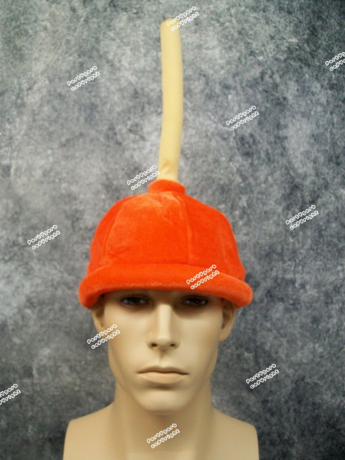 Funny Toilet Plunger Costume Hat Plumber Gag Gift Joke Mr Rooter