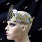 Gold Silver Steampunk Tiara Crown Cog Gears Industrial Science Fiction Victorian Fantasy